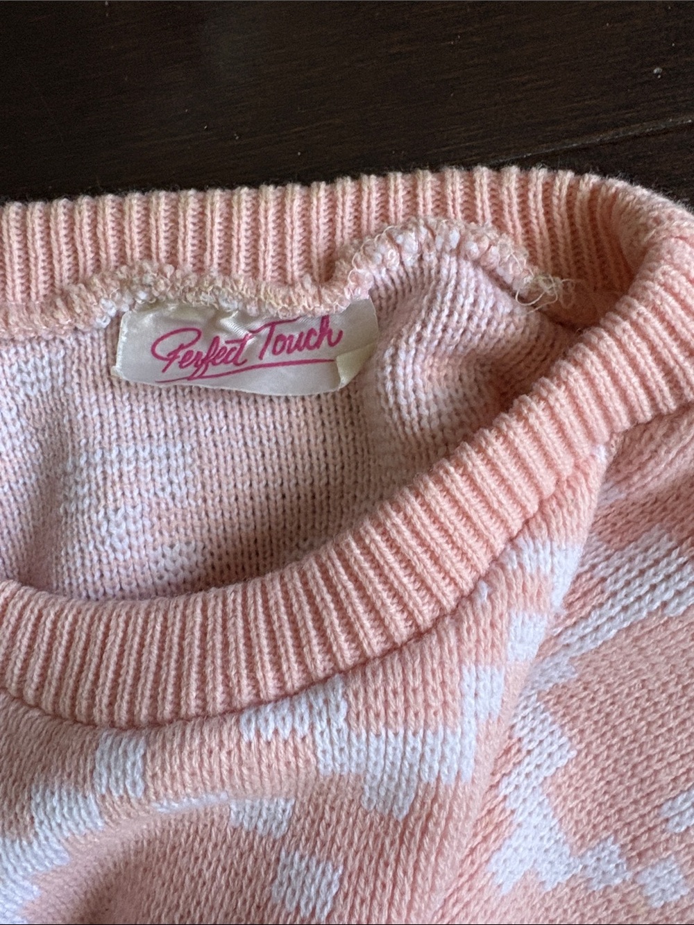 Pink Knit Sweater - Picture 2 of 2